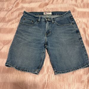 Vintage Arizona Jeans Blue Jean Shorts Jorts Y2k Size 31 (actual 32”)